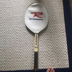 Antique rossignol racquet